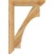 Ekena Millwork Westlake Slat Rough Sawn Bracket, Western Red Cedar, 4"W x 26"D x 38"H BKT04X26X38WTL06RWR - alternate 4